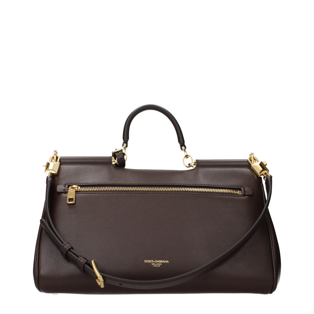 Dolce & Gabbana My Sicily Handtas – Donkerbruin