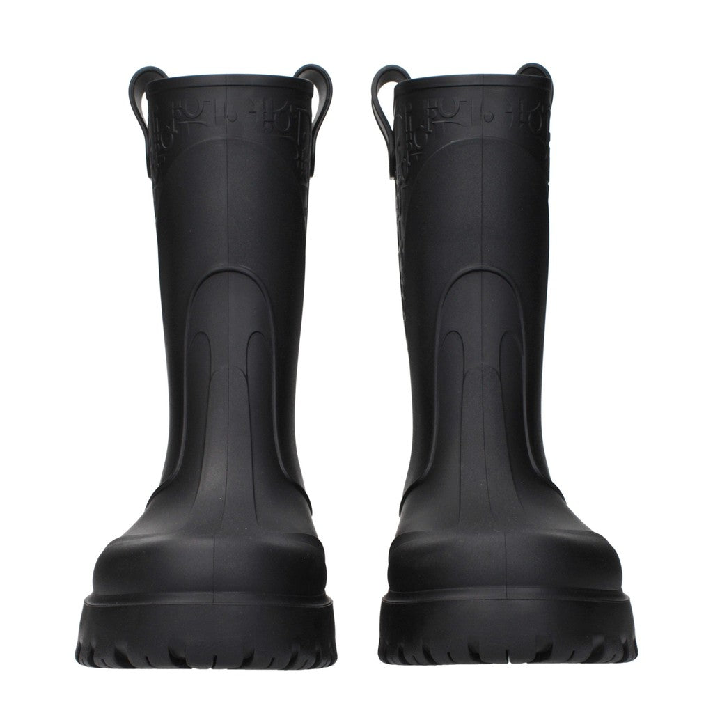Christian Dior Garden Rain Boots – Zwart