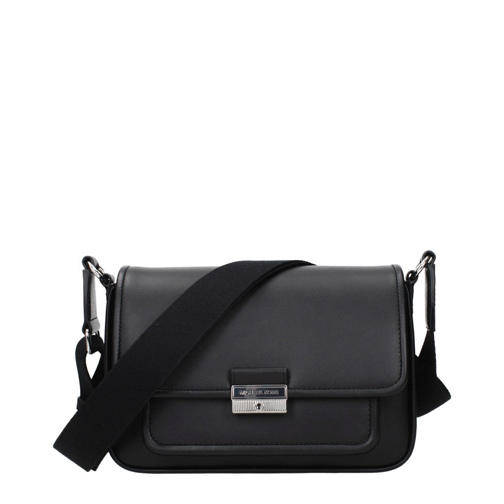 Michael Kors Bradshaw Crossbodytas met magneetknoop – Zwart
