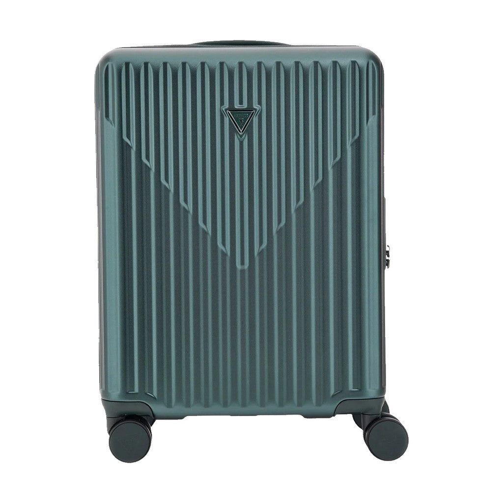 Guess Compacte trolley met ritssluiting – Wit