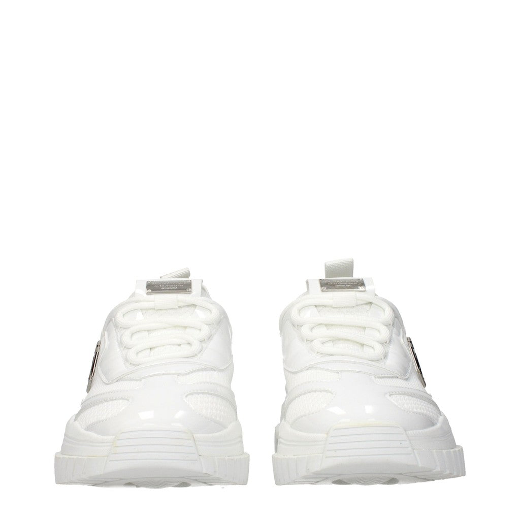 Philipp Plein Sneakers van stof en lakleer – Wit