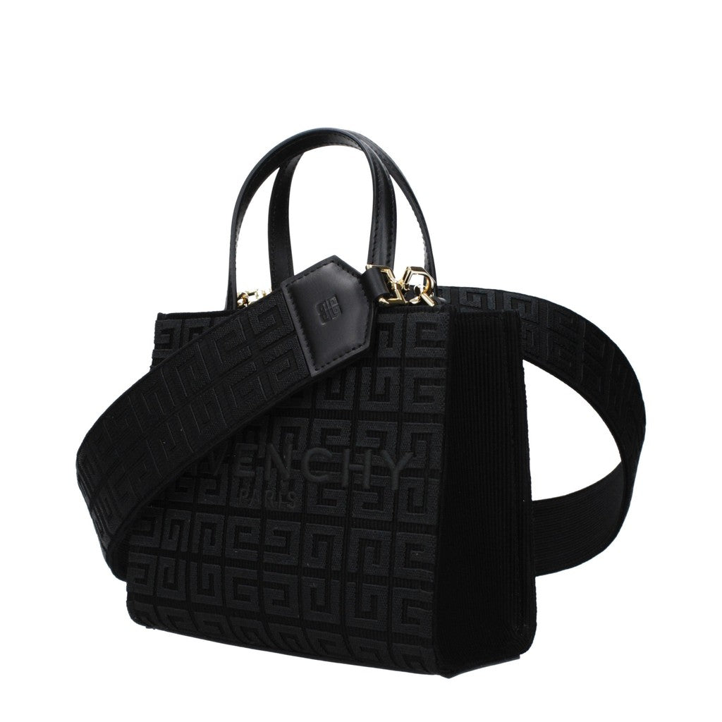 Givenchy G-Tote Handtas van stof en leer – Zwart