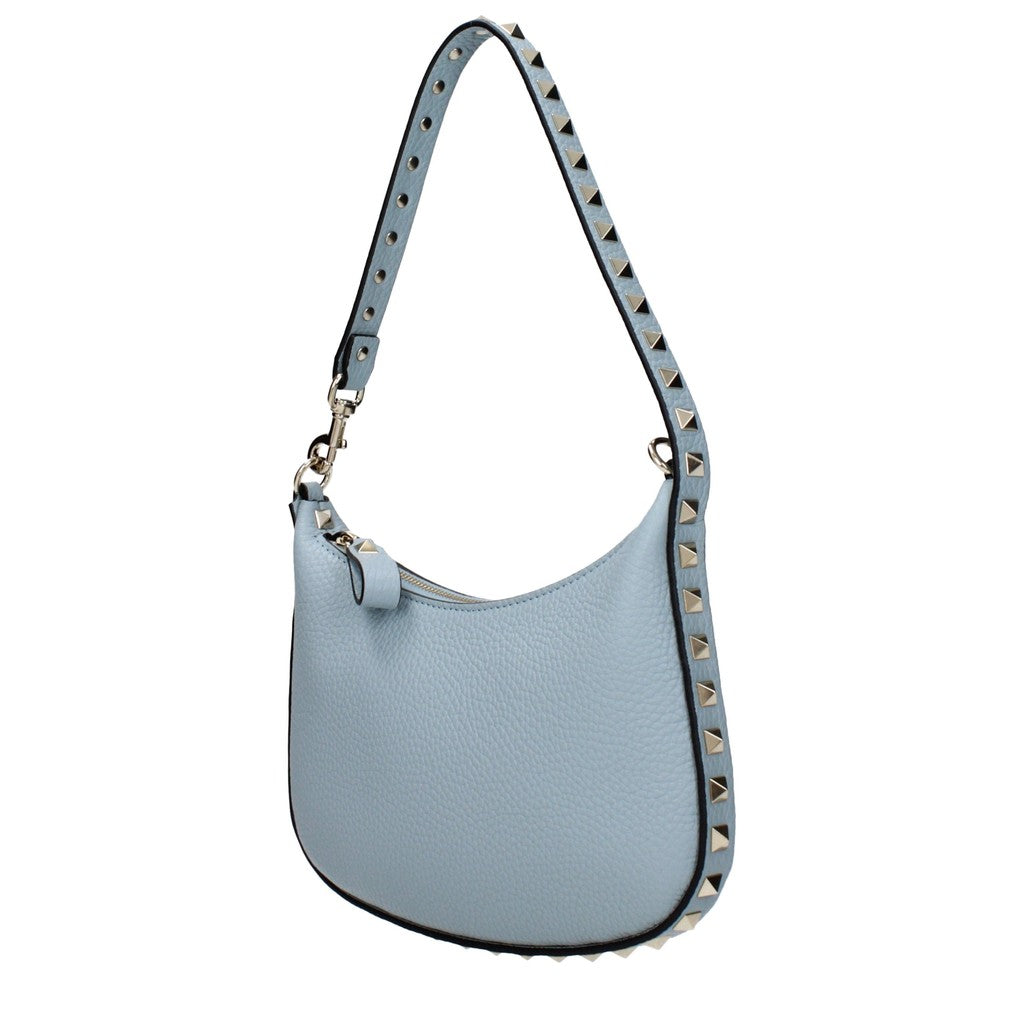 Valentino Garavani Rockstud Schoudertas – Lichtblauw