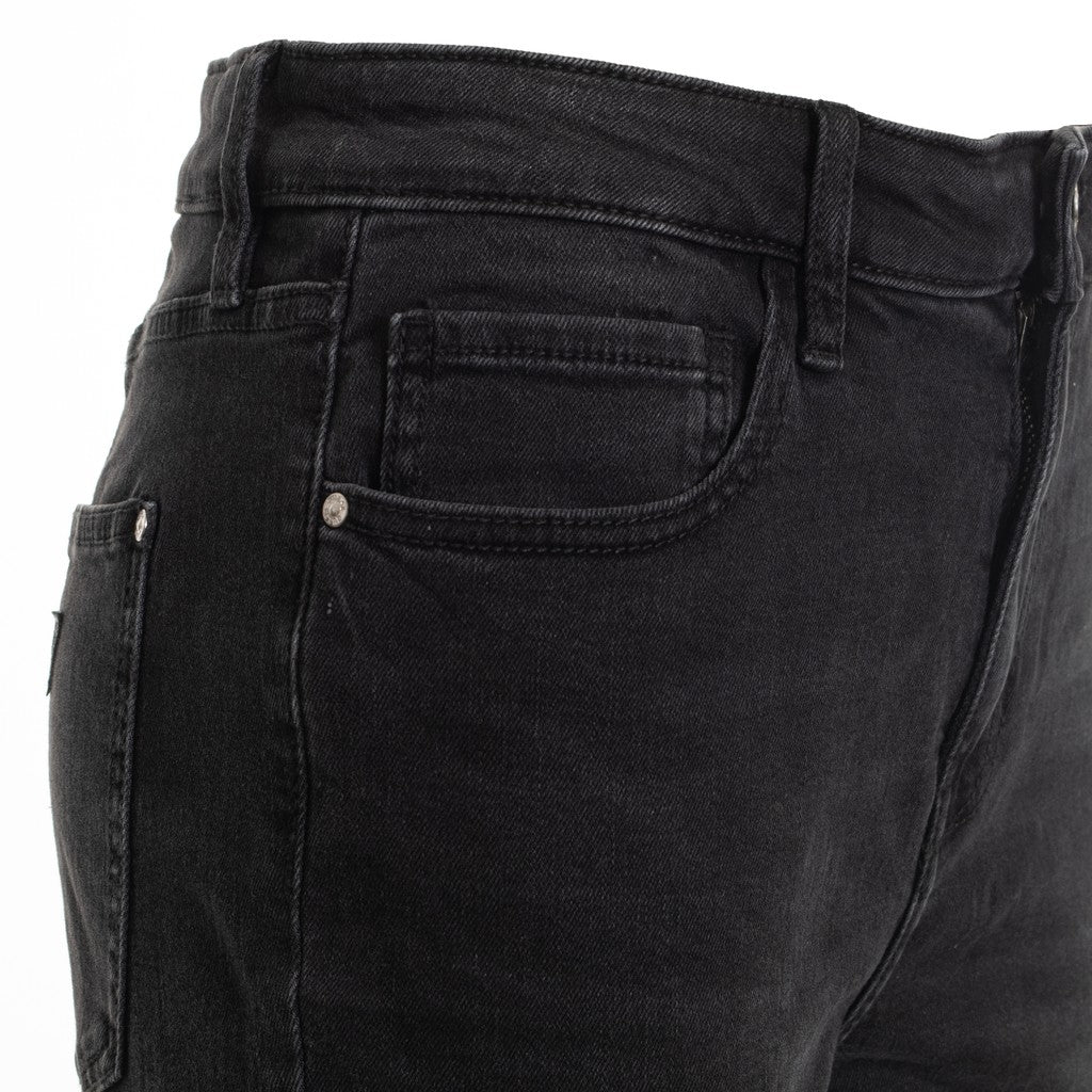 Guess Skinny jeans met vijf zakken – Zwart