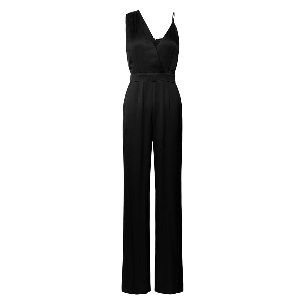 Guess Mouwloze jumpsuit met ritssluiting – Zwart