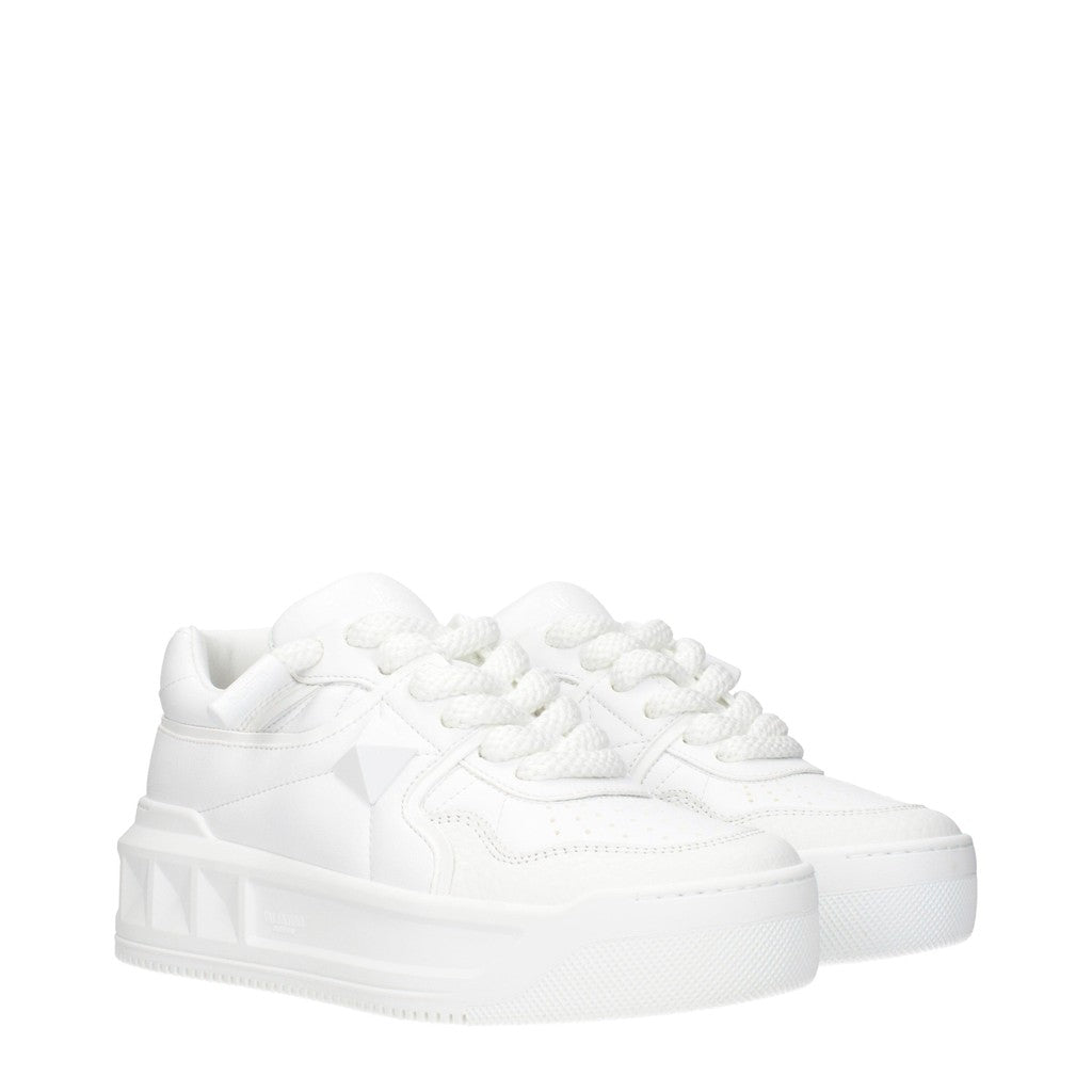 Valentino Garavani One Stud XL Sneakers – Wit