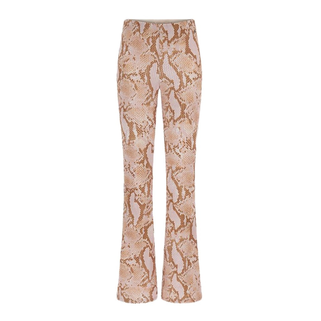 Guess Broek met pythonprint en uitlopende pijpen – Meerkleurig