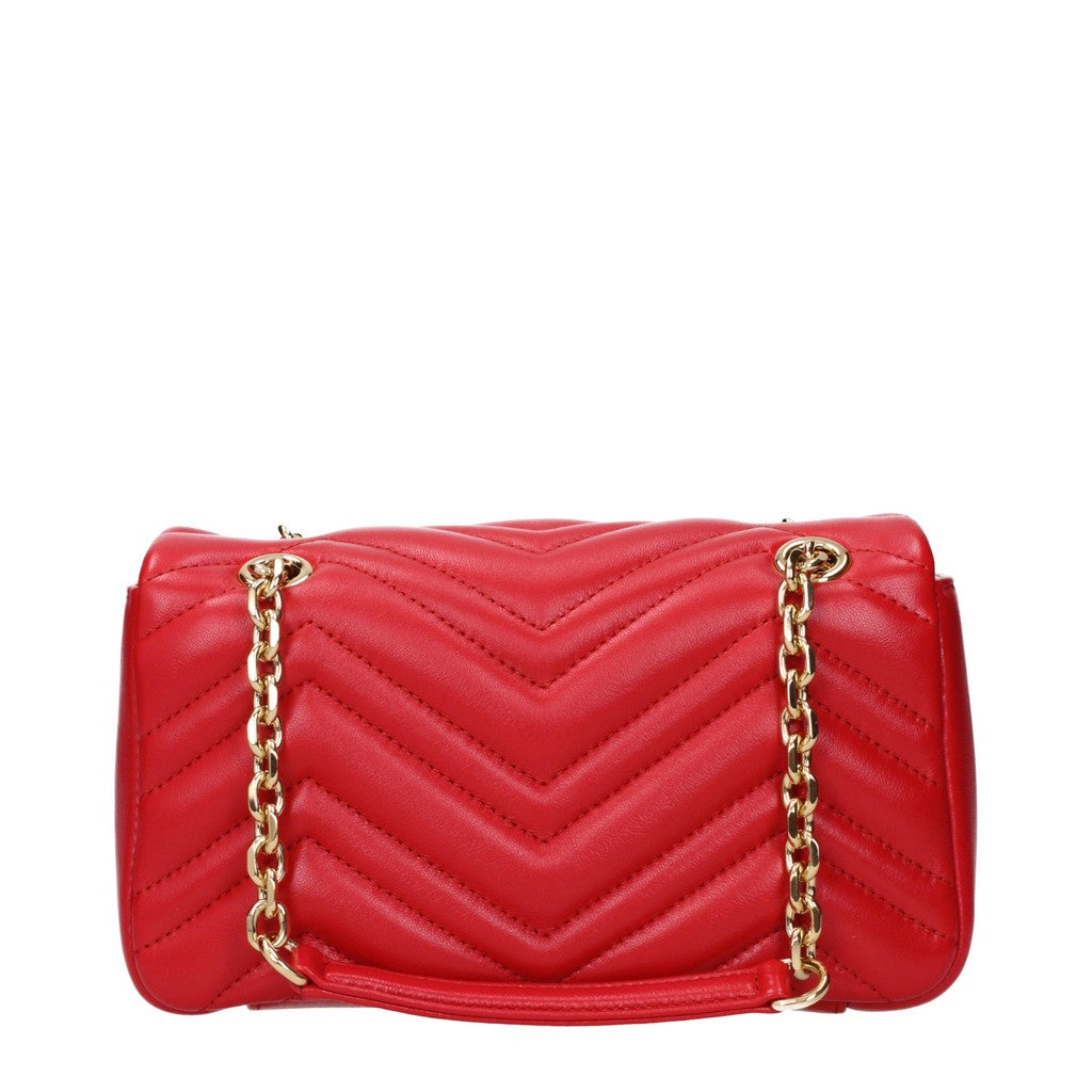 Gucci GG Marmont Schoudertas Small met goudkleurige details – Rood
