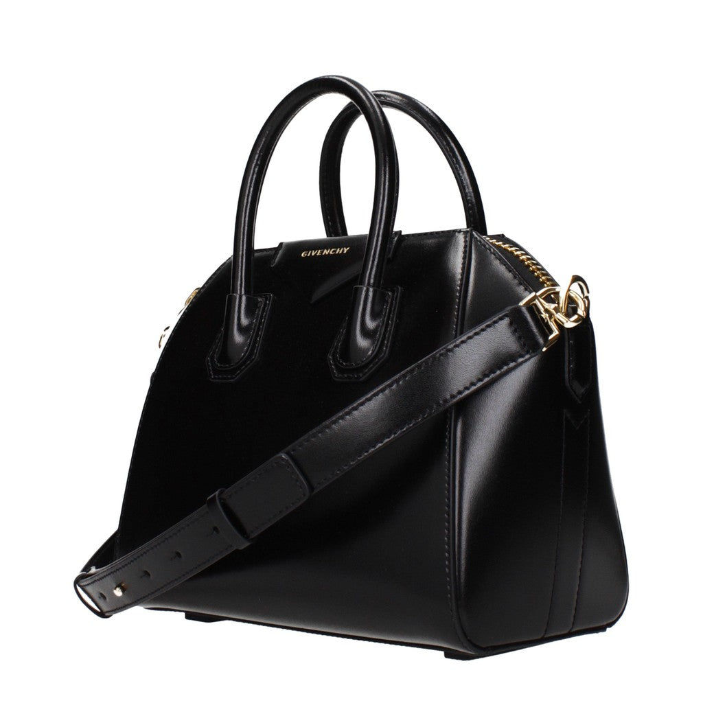 Givenchy Antigona Compacte handtas met goudkleurige details – Zwart