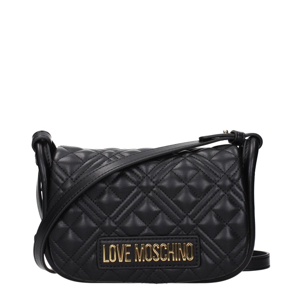 Love Moschino Kleine crossbodytas – Zwart / Goud