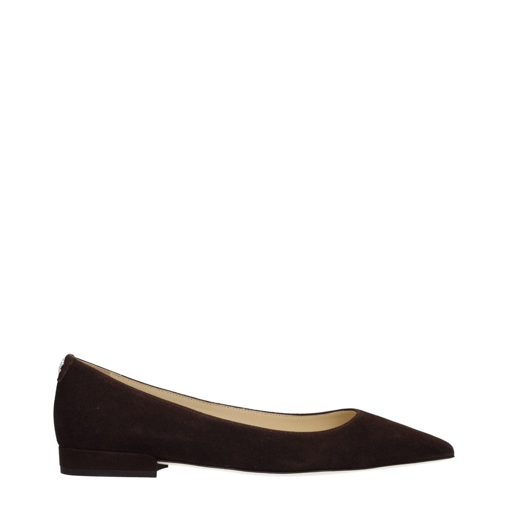 Jimmy Choo Alvena Ballerina's – Bruin