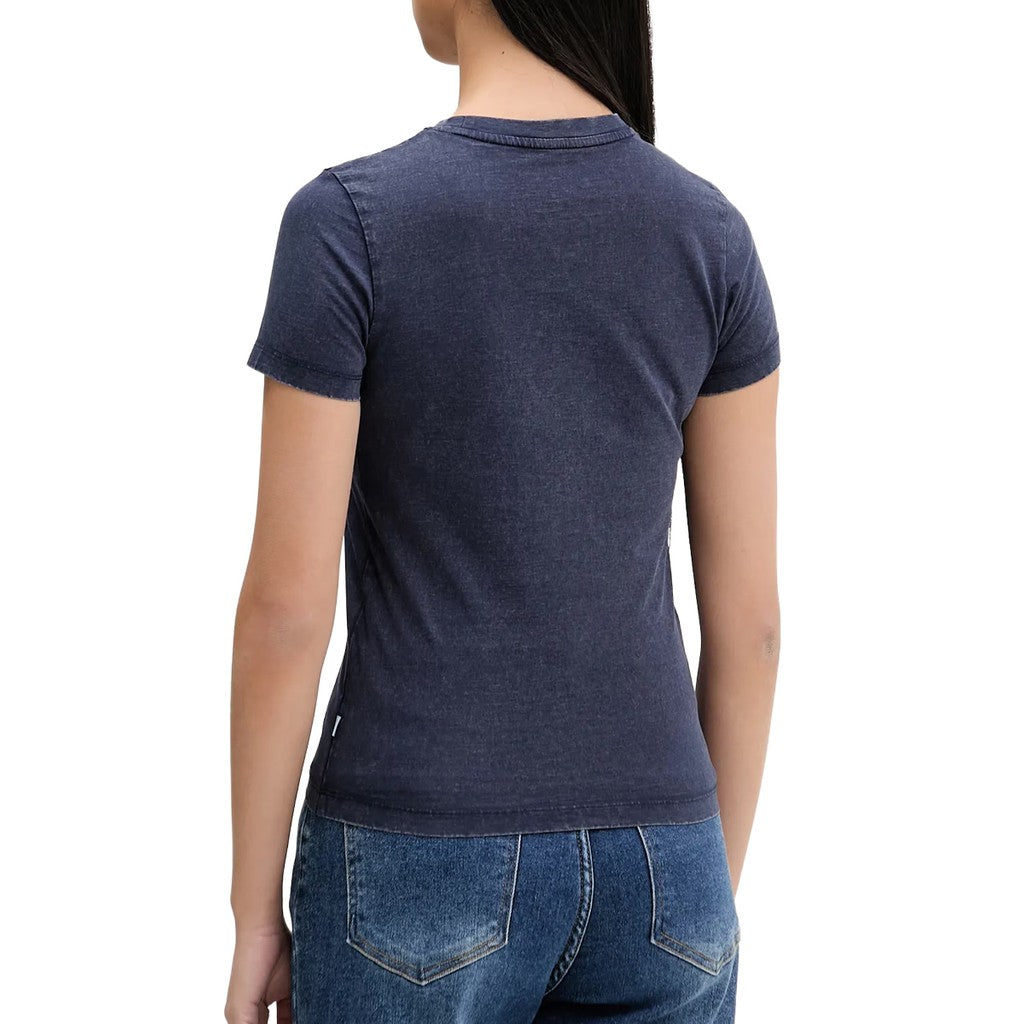 Guess Katoenen T-shirt met logoprint – Meerkleurig