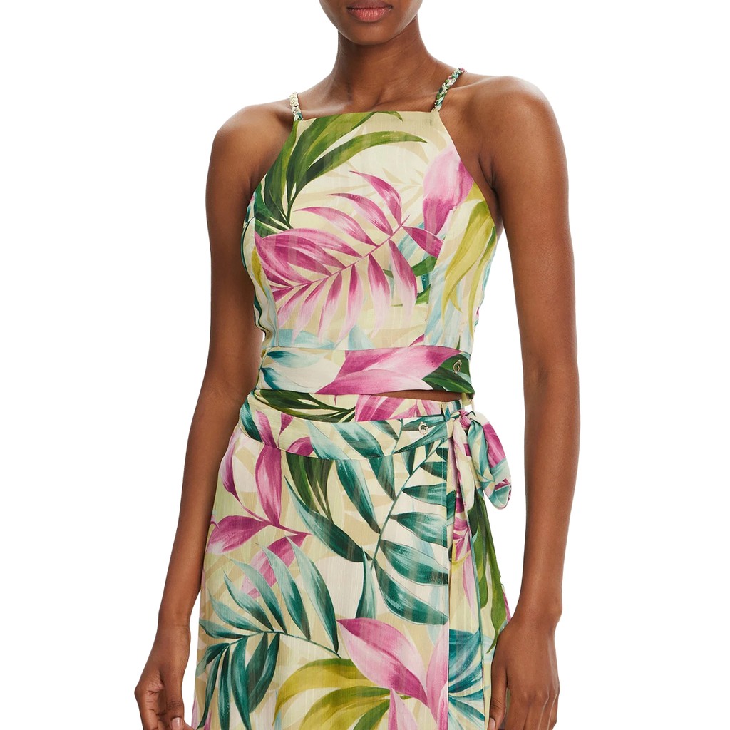 Guess Top met schouderbandjes en dessin – Meerkleurig