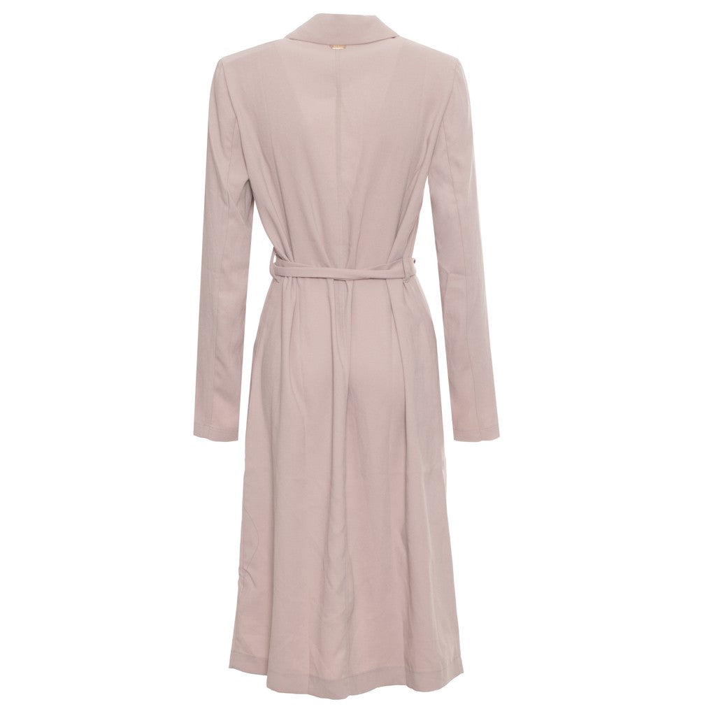 Guess Jas met ceintuur en knoopsluiting – Lichtroze