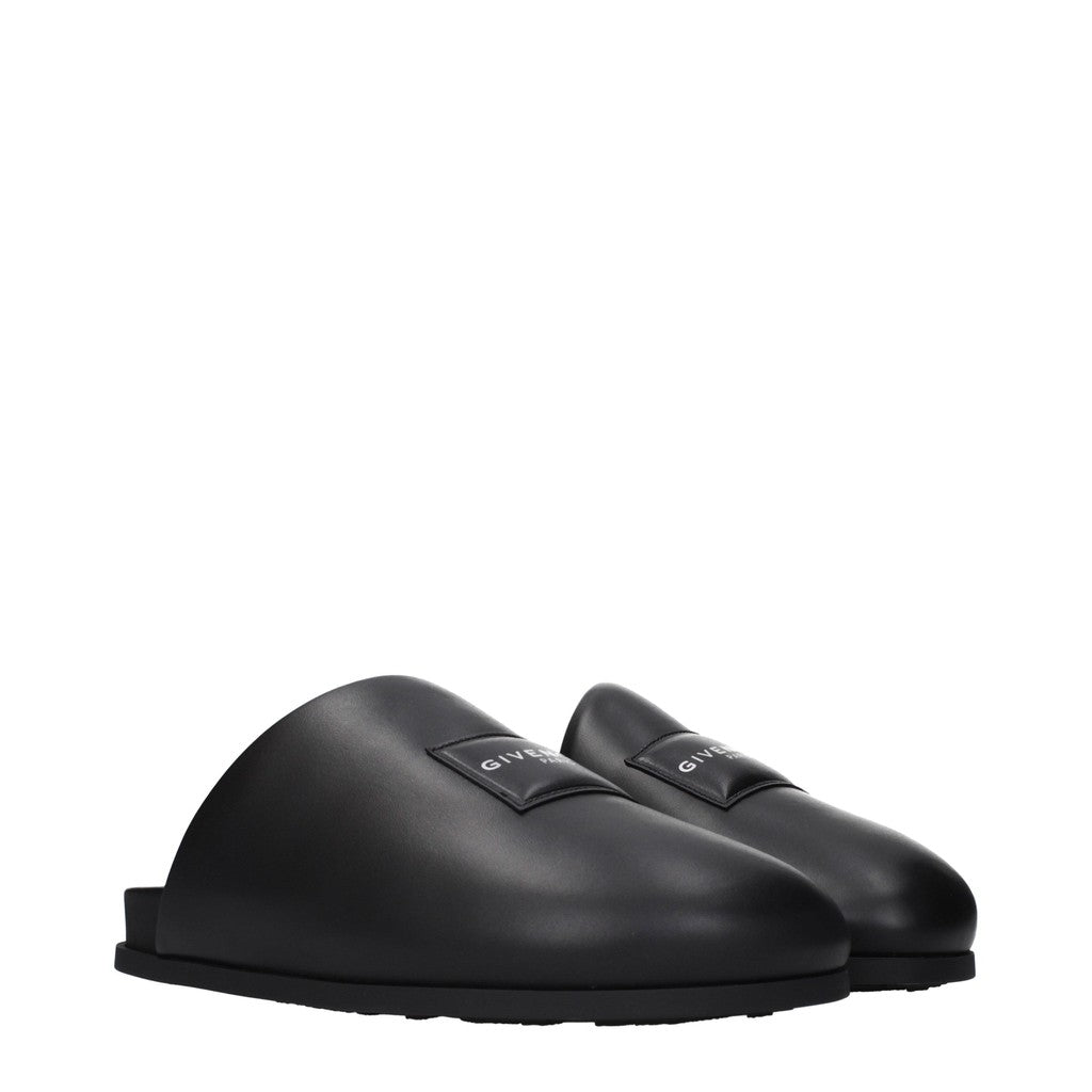 Givenchy Leren muiltjes – Zwart