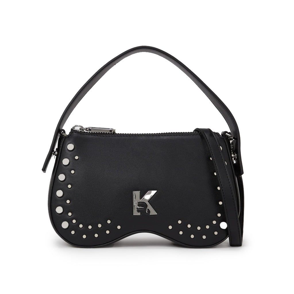 Karl Lagerfeld Handtas met studs – Zwart