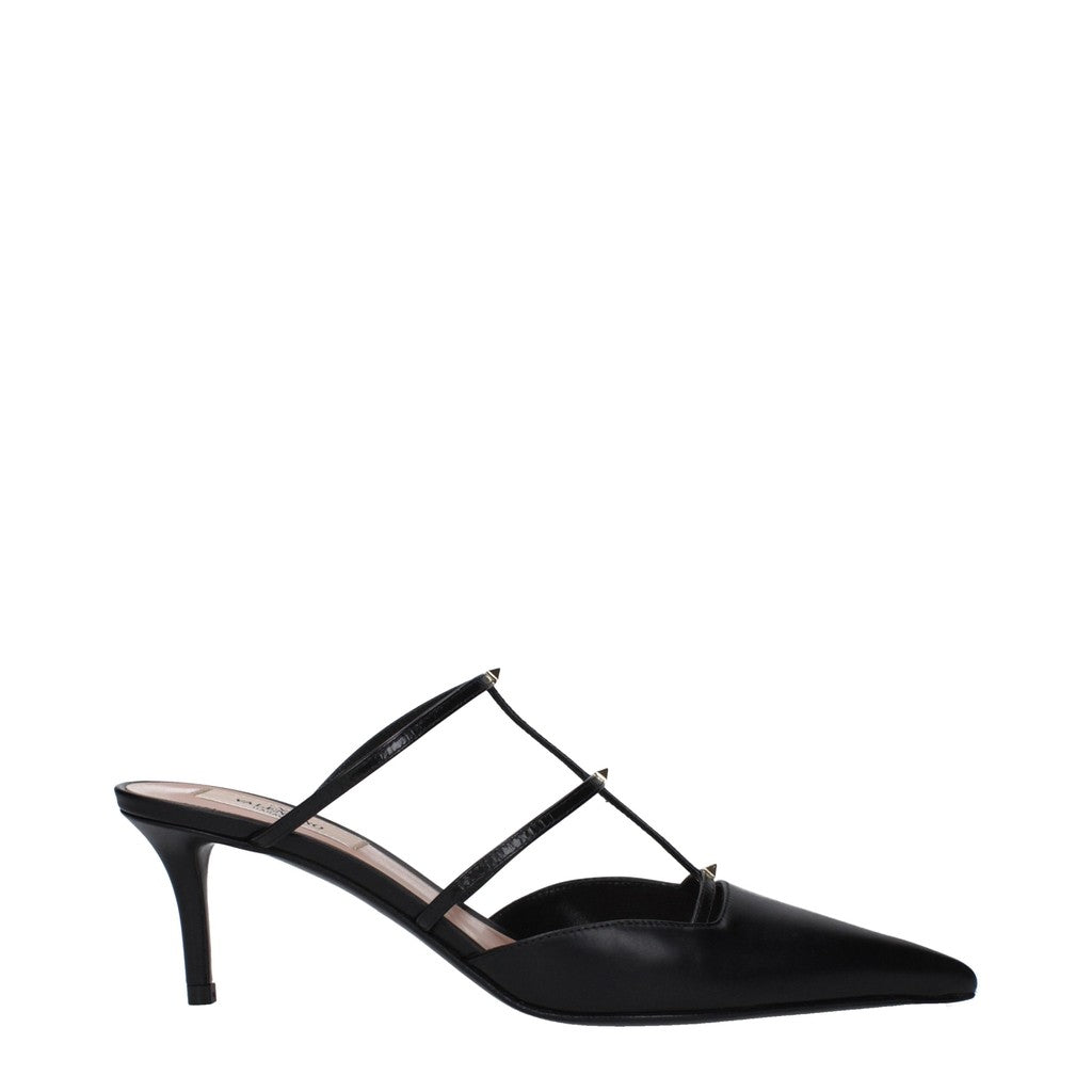 Valentino Garavani Rockstud Mules – Zwart