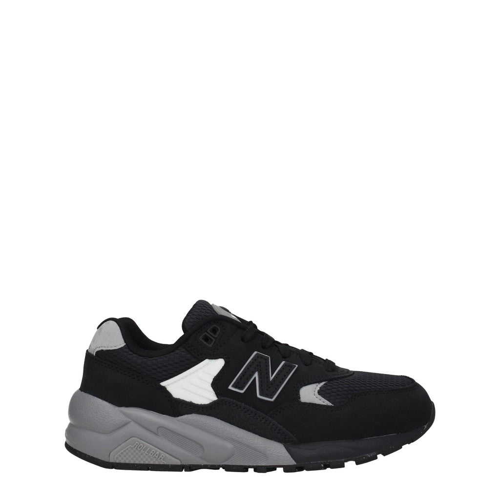 New Balance 580 Sneakers van suède en stof – Zwart / Zilver