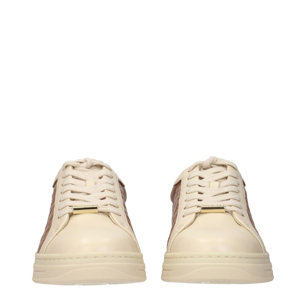 Jimmy Choo Rome Sneakers met goudkleurige details – Beige