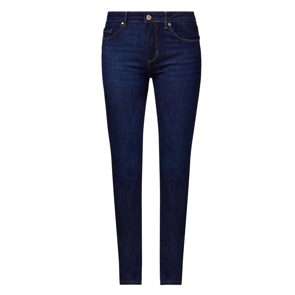 Guess Skinny jeans met vijf zakken – Donkerblauw