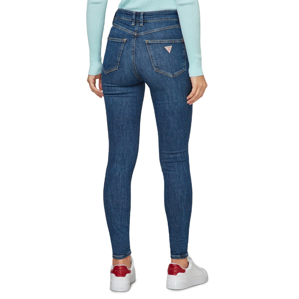 Guess Skinny jeans met vijf zakken – Middenblauw
