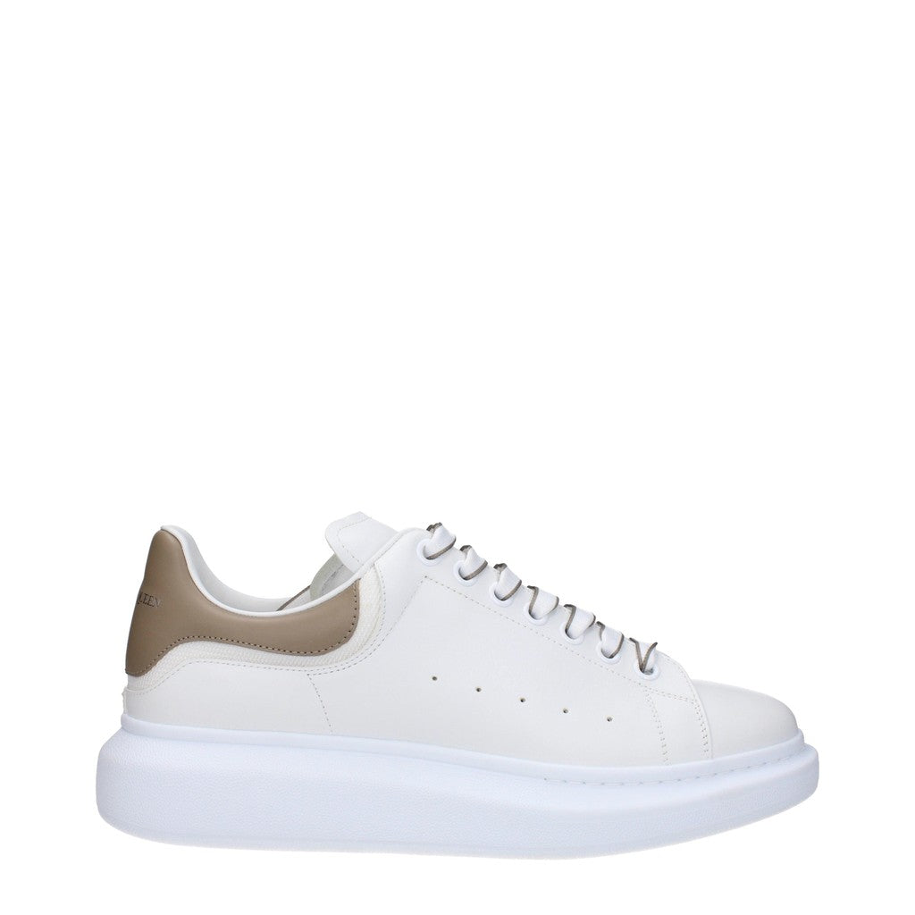 Alexander McQueen Oversized Sneakers met hak en rubberen zool – Wit