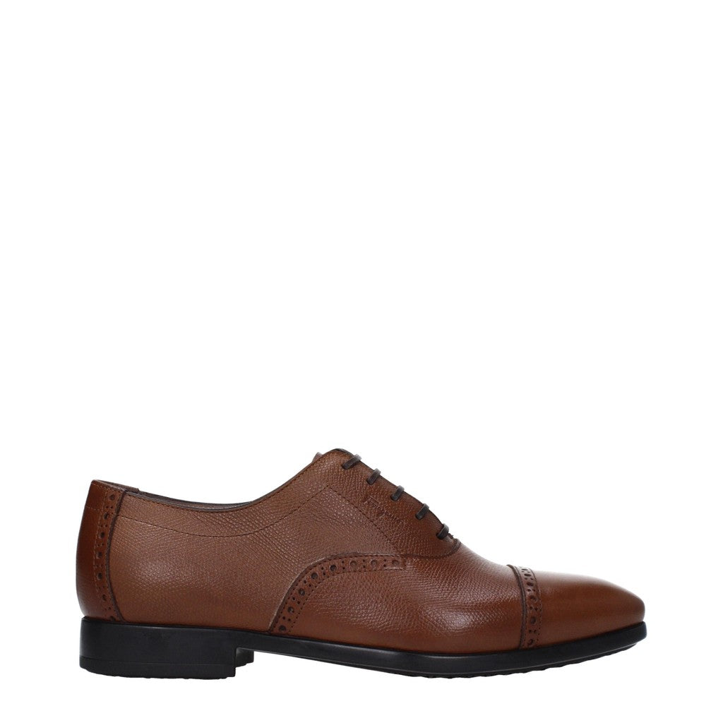 Salvatore Ferragamo Riley Veterschoenen – Bruin