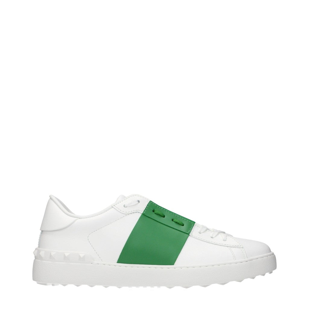 Valentino Garavani Open Sneakers – Wit / Groen