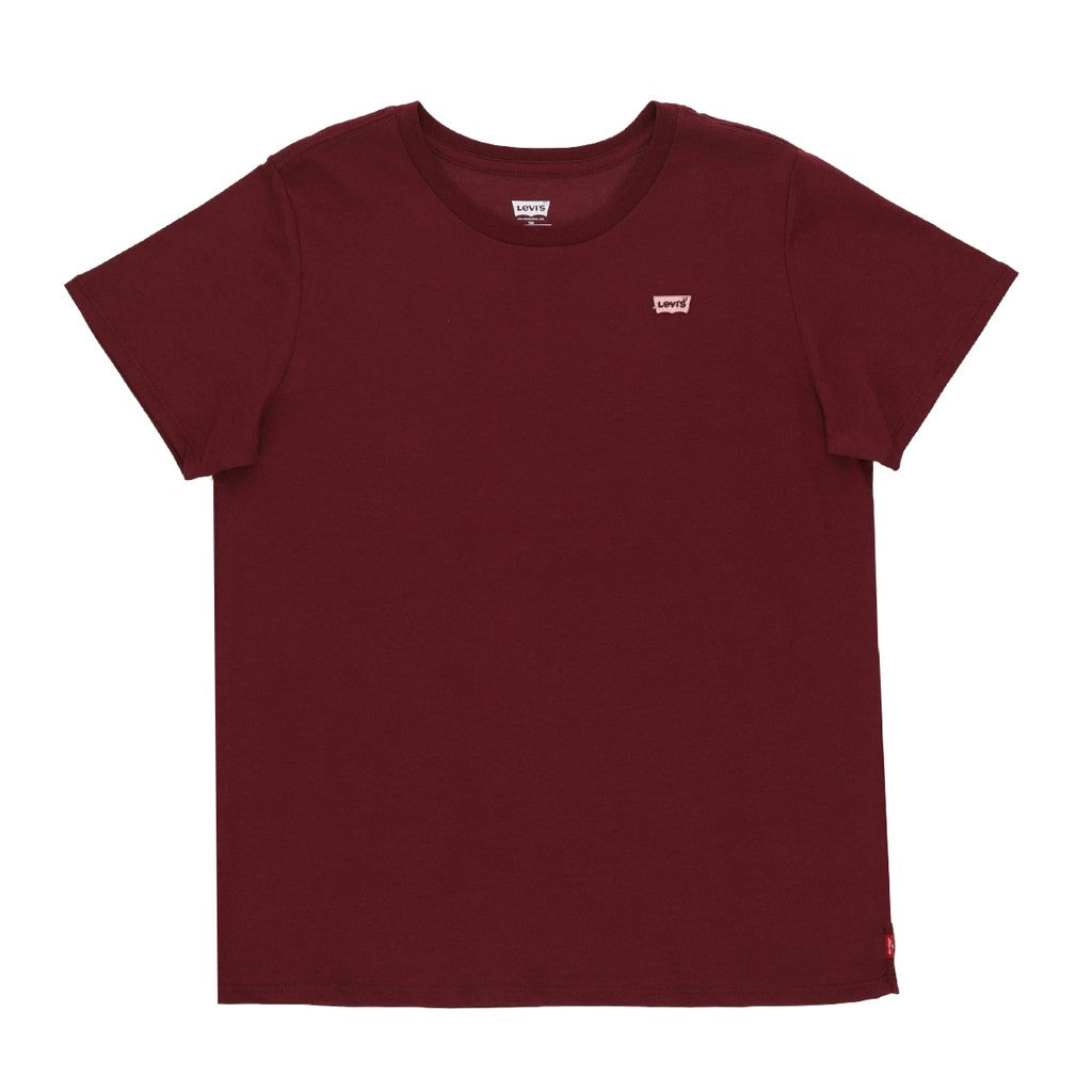 Levi's Kids T-shirt met geborduurd logo – Bordeaux