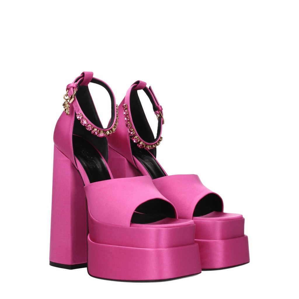 Versace Medusa Aevitas Sandalen – Fuchsia