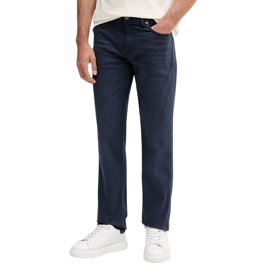 Guess Broek met vier zakken Heren – Blauw