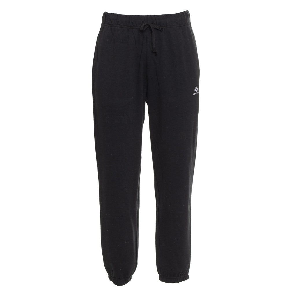 Converse Joggingbroek met geborduurd logo en trekkoord – Zwart