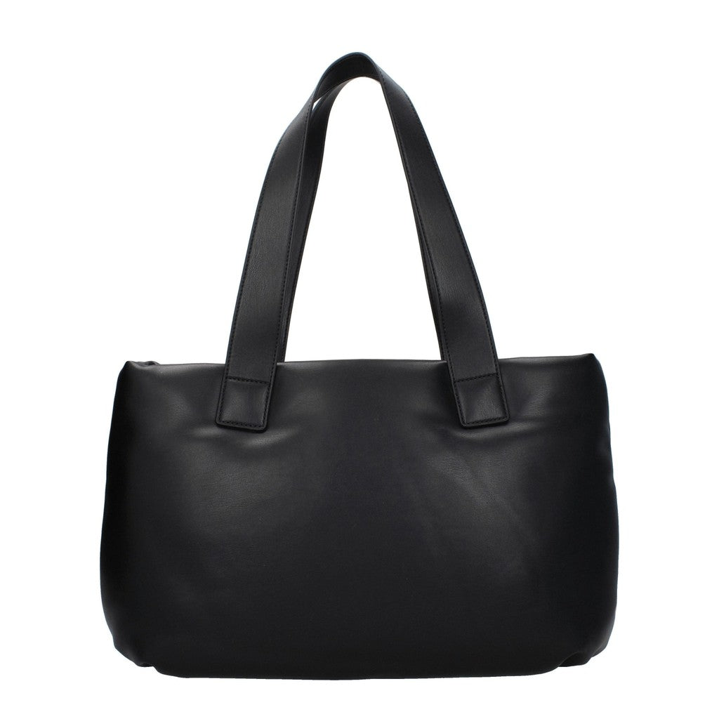 Love Moschino Shopper van polyurethaan – Zwart