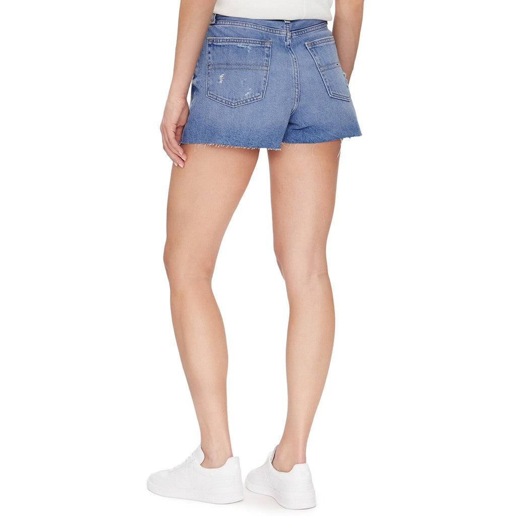 Tommy Jeans Denim hotpants – Lichtblauw