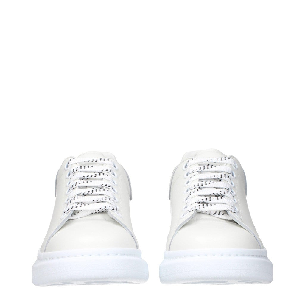 Alexander McQueen Oversized Sneaker met veters – Beige / Wit