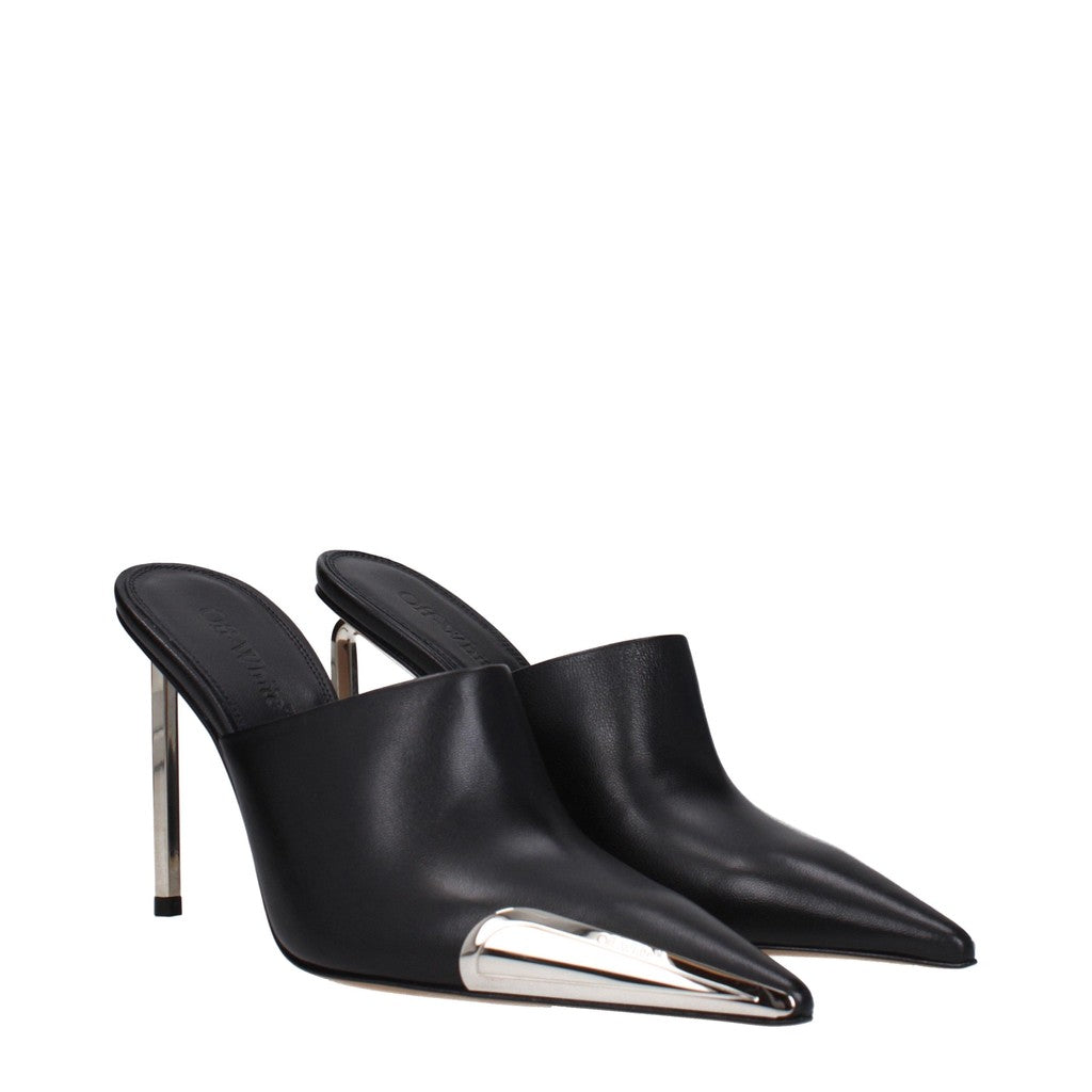 Off-White Muiltjes – Zwart