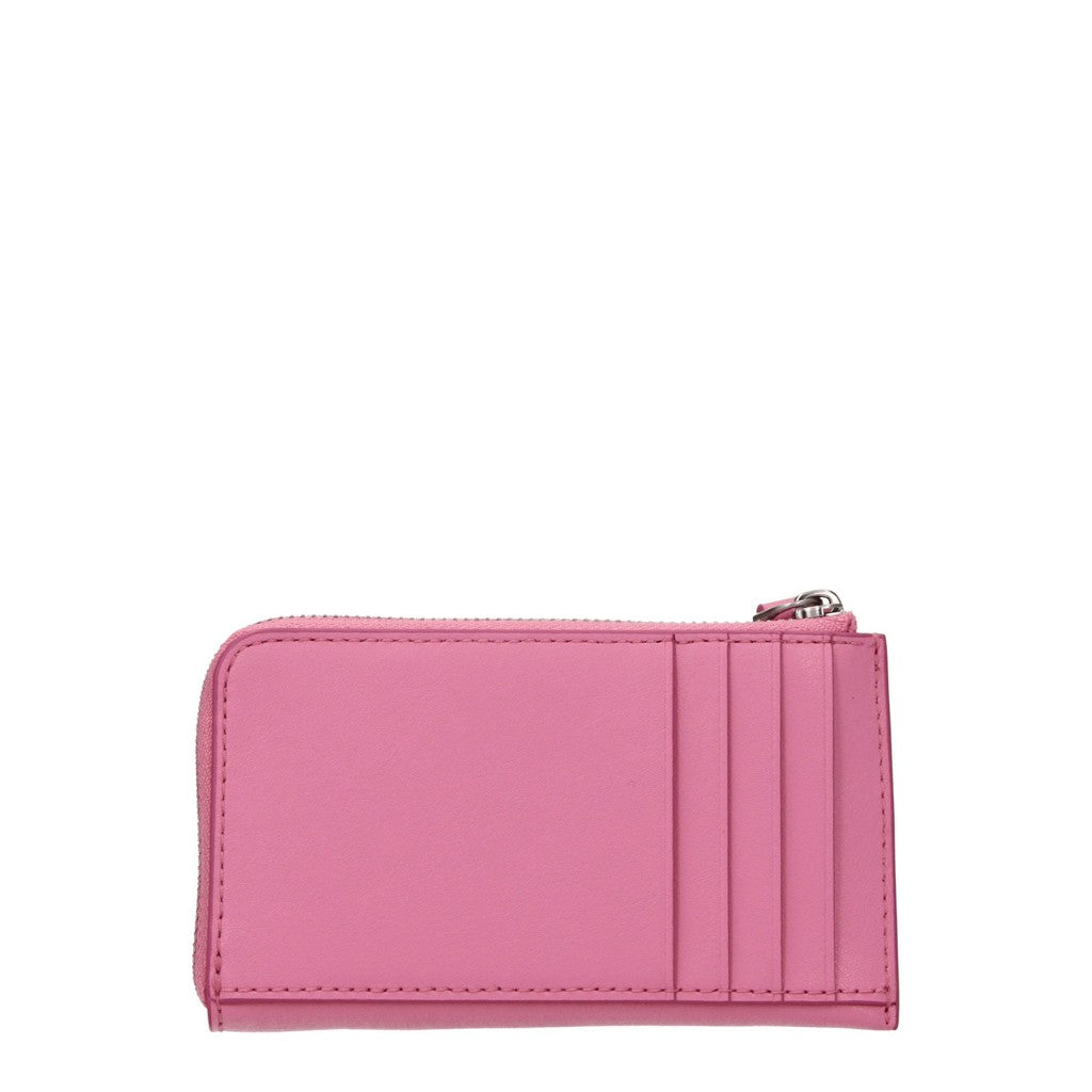 Marc Jacobs Leren portemonnee – Roze
