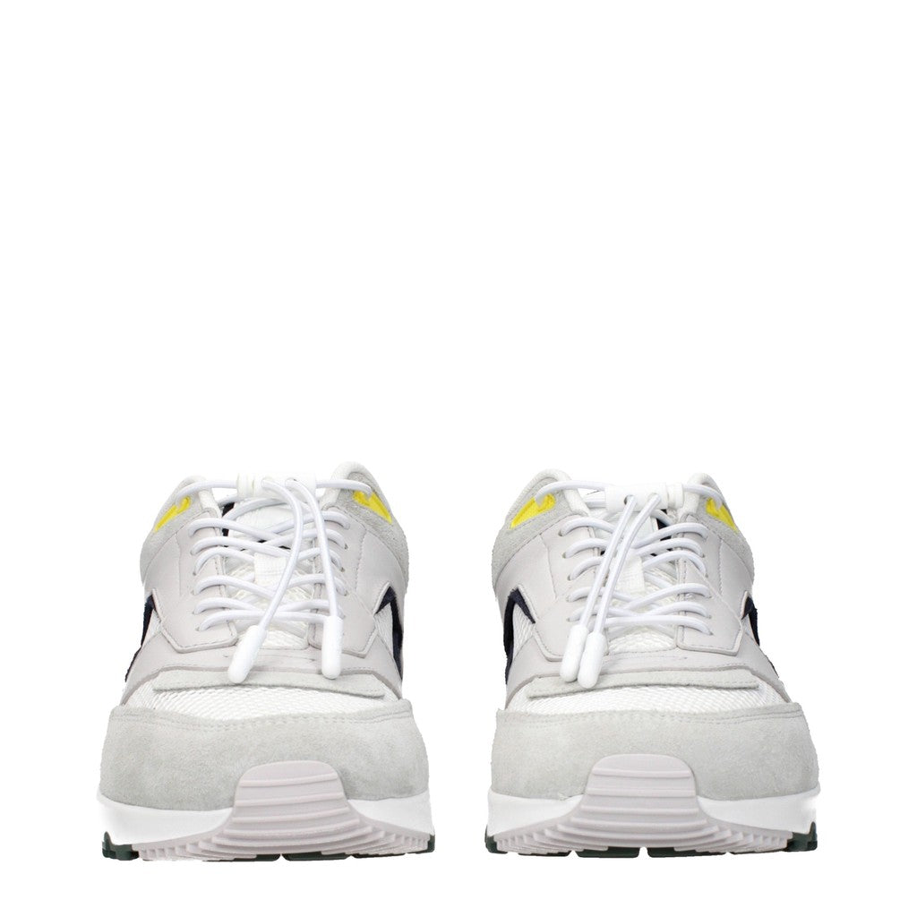 Saint Laurent Sneakers met trekkoordsluiting – Wit / Grijs