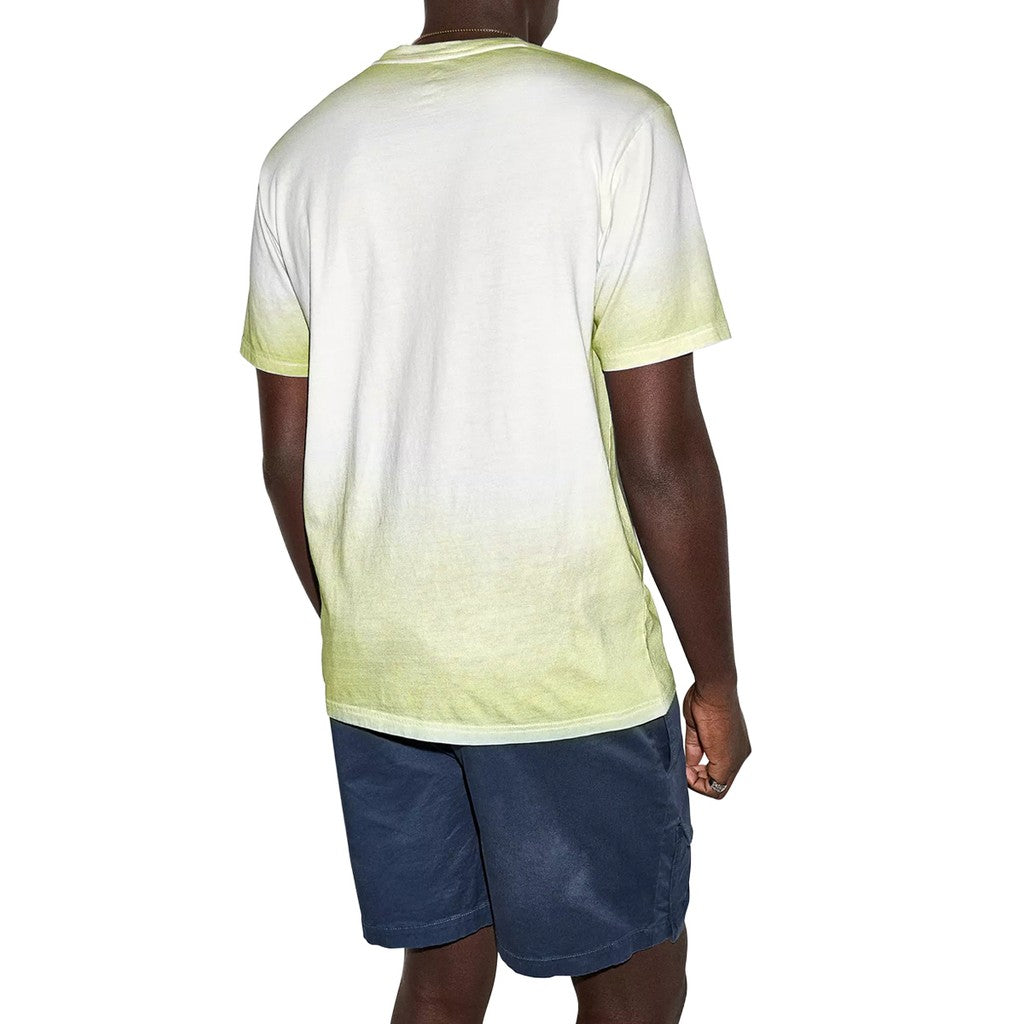 Converse Tweekleurig T-shirt met bedrukt logo – Groen