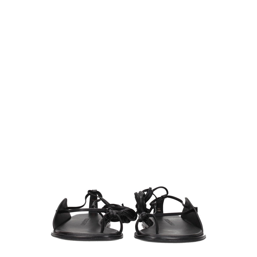 Salvatore Ferragamo Agena Sandalen – Zwart