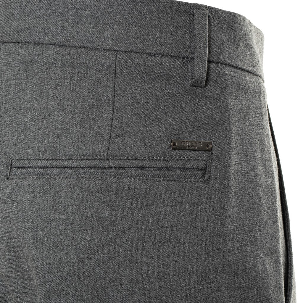 Guess Broek met vier zakken Heren – Grijs