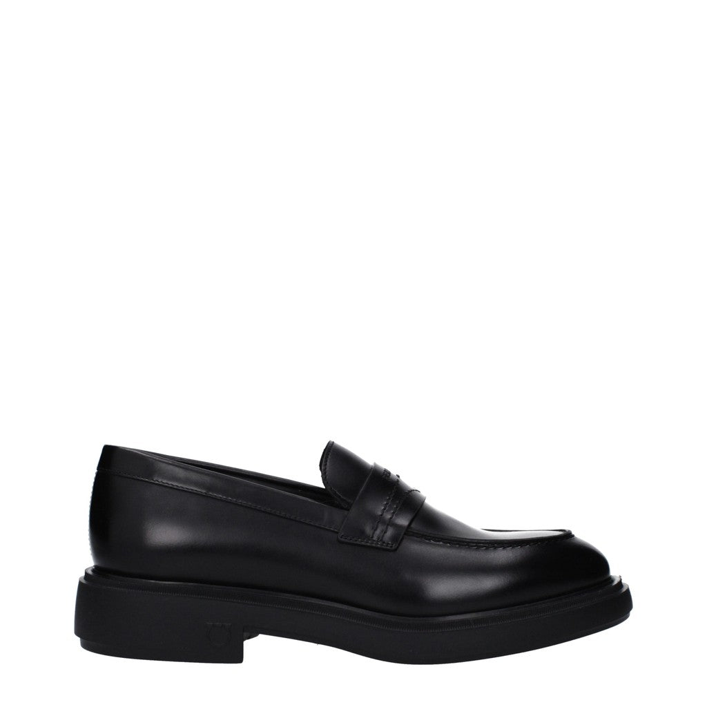Salvatore Ferragamo Caligola Loafers – Zwart