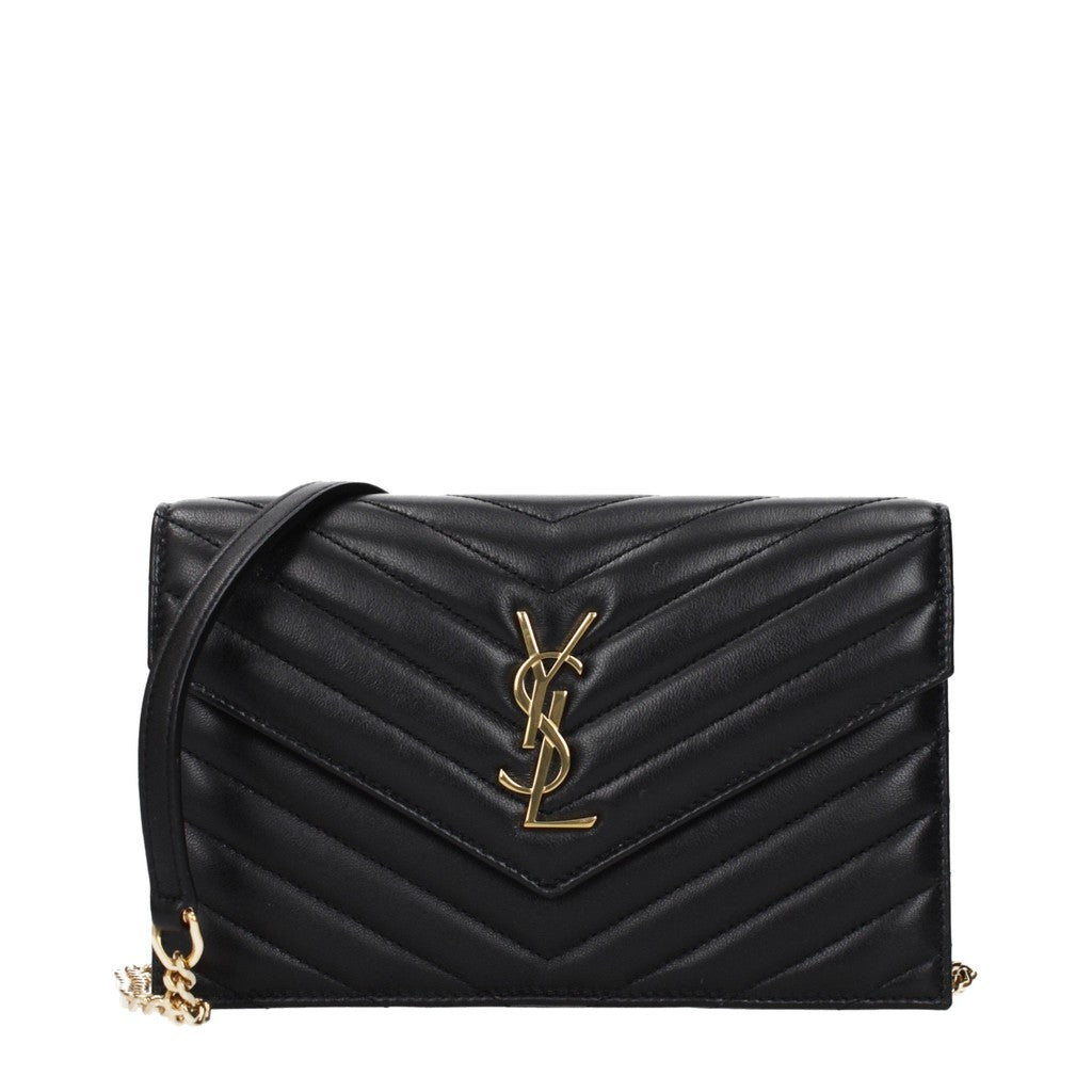Saint Laurent Envelope Schoudertas – Zwart