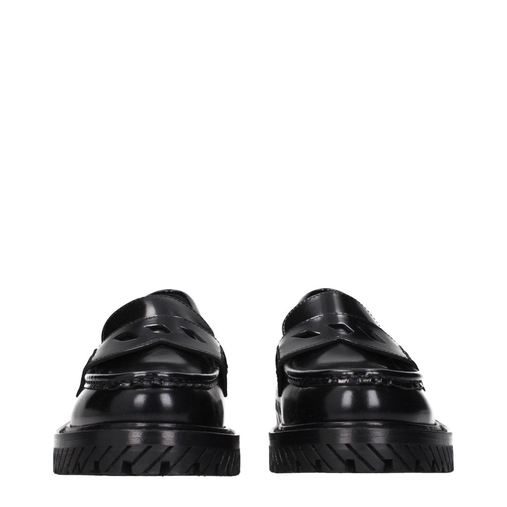Off-White Combat Loafers – Zwart