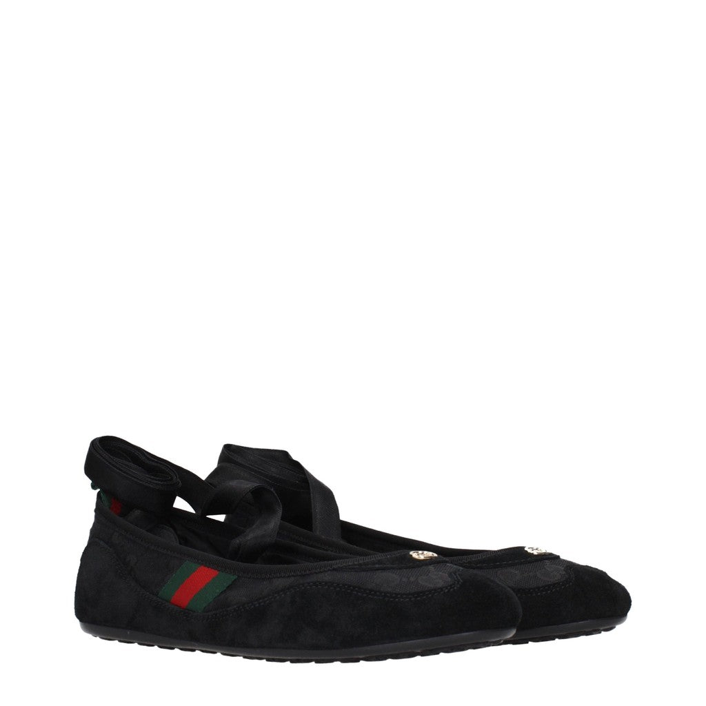 Gucci Ballerina's – Zwart