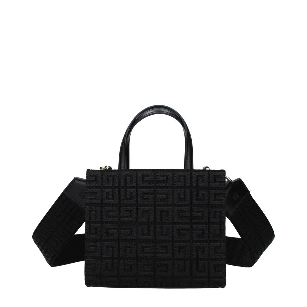 Givenchy G-Tote Handtas van stof en leer – Zwart