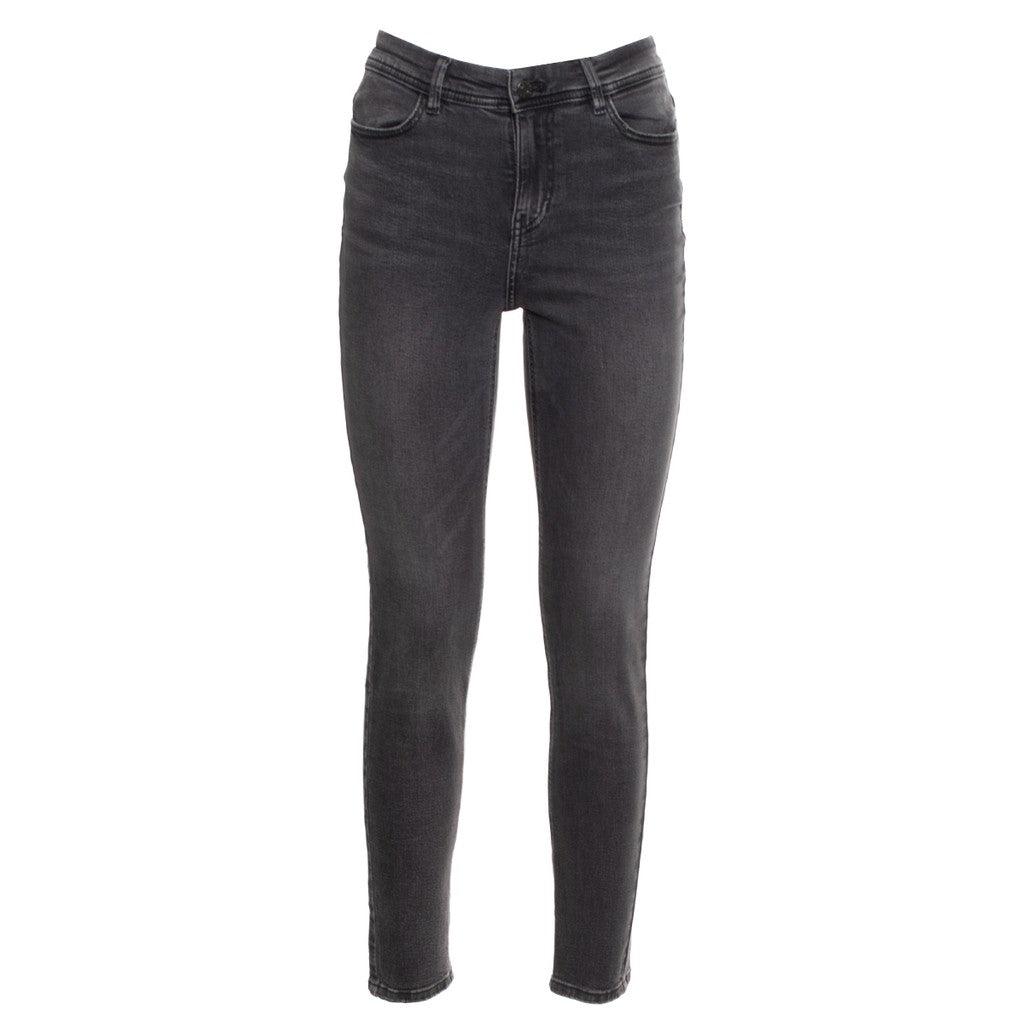 Guess Skinny jeans met vier zakken – Donkergrijs
