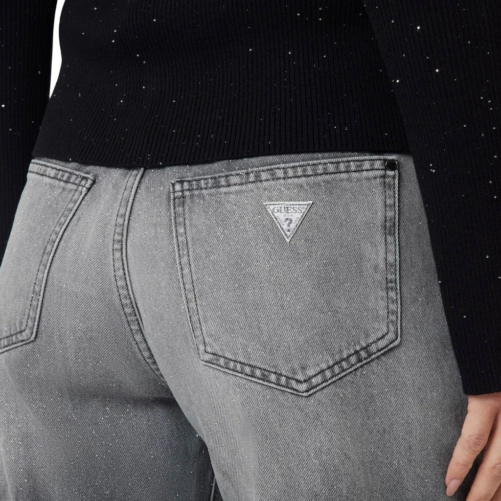 Guess Jeans met ruime pasvorm en vijf zakken – Grijs