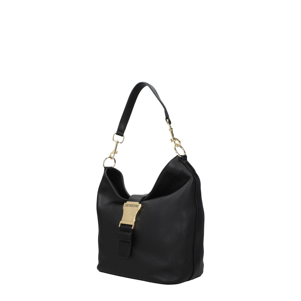 Love Moschino Handtas van polyurethaan – Zwart