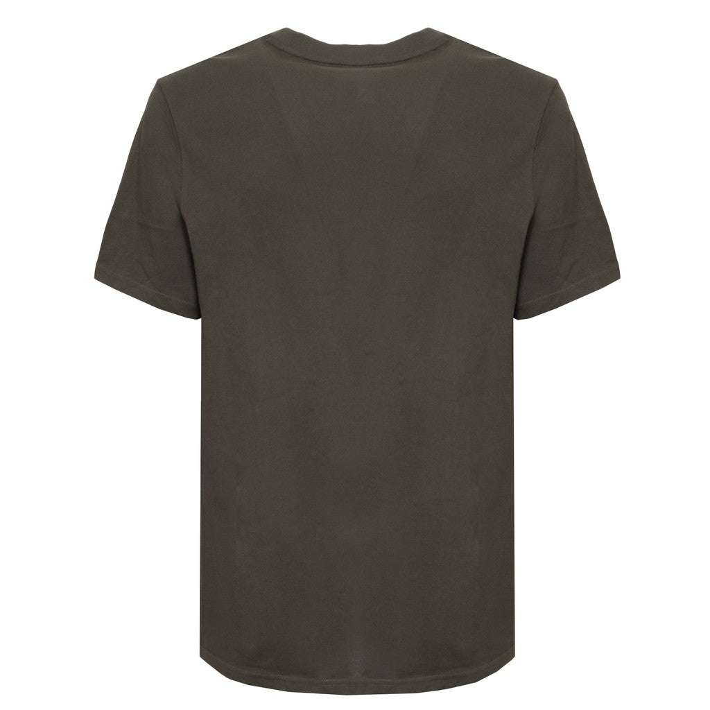 Converse T-shirt met ronde hals en geborduurd logo – Groen